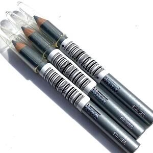 Jordana SILVER EYELINER Pencil Lot (3) Eye Pencils Eye Liner Party Make Up NEW